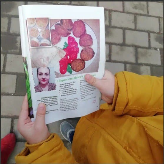 Rețetă publicată în revista Practic în Bucătărie