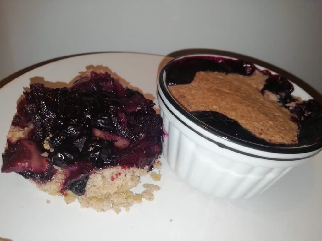 Crumble cu afine - foto 4
