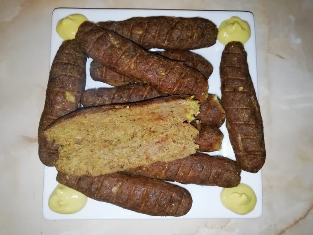 Mici 1 parte soia, 1 parte tofu - foto 8