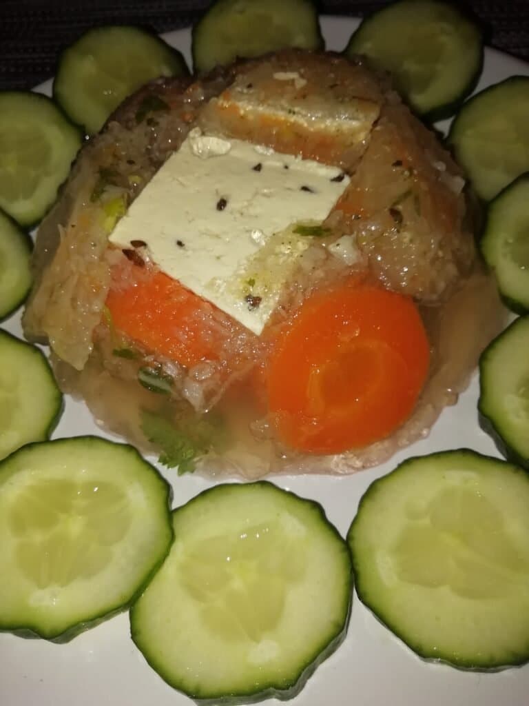Piftie/ racituri cu tofu de post si vegane - foto 2
