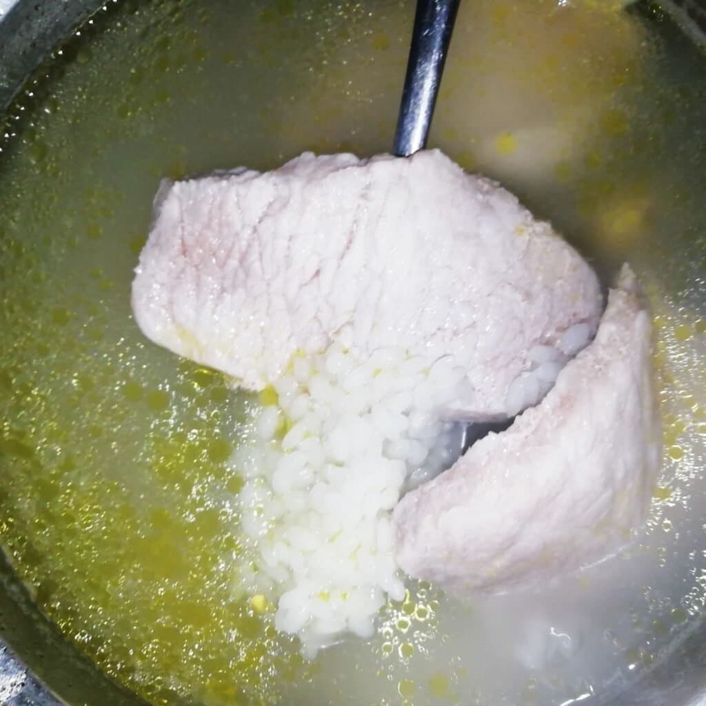 Pilaf cu cotlet de porc - foto 6