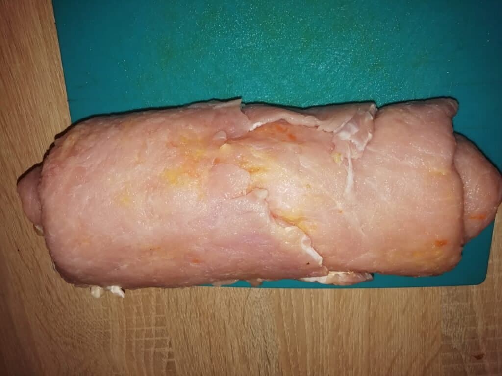 Ruladă din cotlet de porc și conopidă la cuptor - foto 6