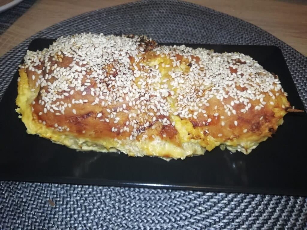 Ruladă din cotlet de porc și conopidă la cuptor - foto 8