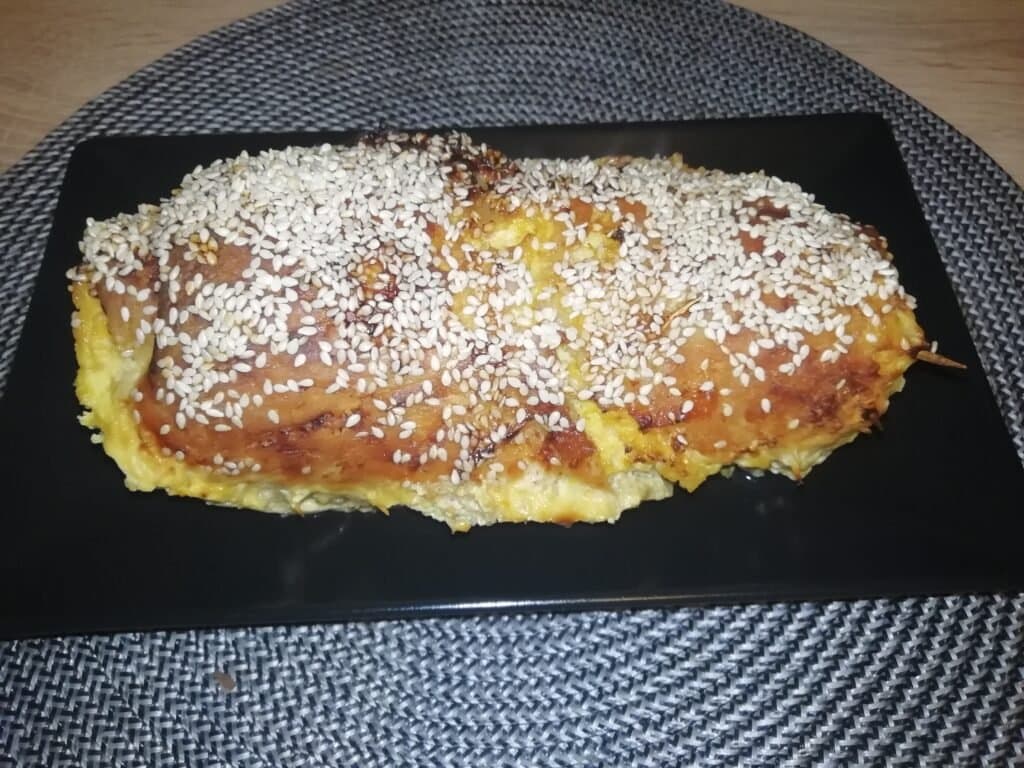 Ruladă din cotlet de porc și conopidă la cuptor - foto 9