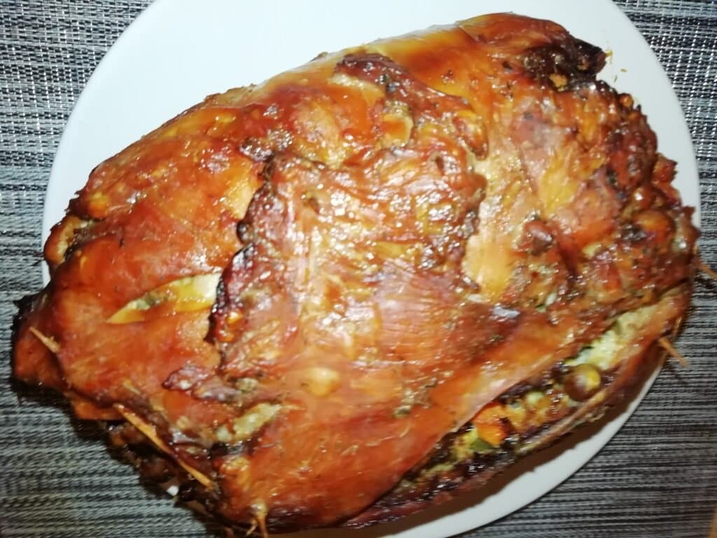 Ruladă din piept de pui și mazăre - foto 5