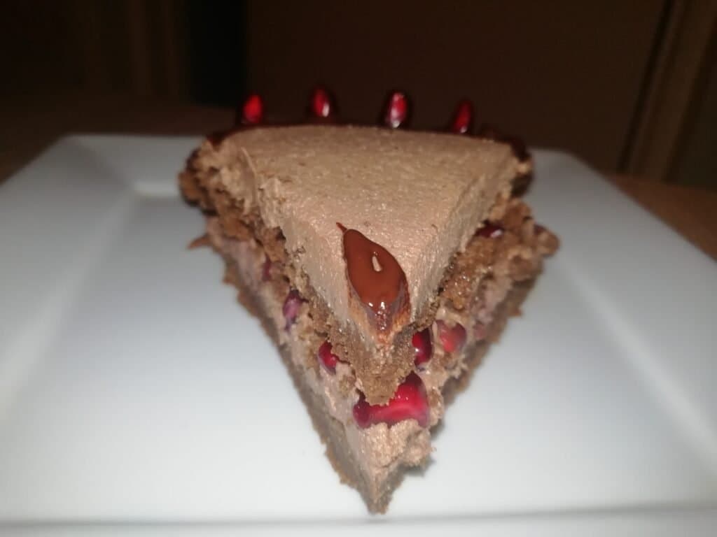 Tort cu ciocolată și rodie - foto 10