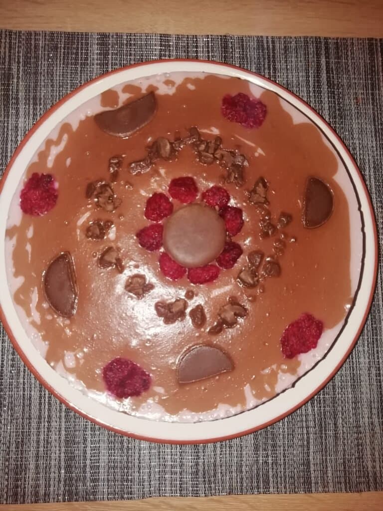 Cheesecake cu ciocolata si zmeura - foto 15