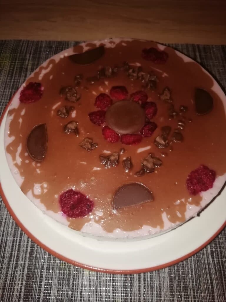 Cheesecake cu ciocolata si zmeura - foto 16