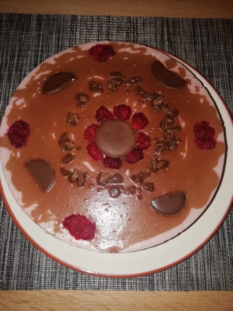Cheesecake cu ciocolata si zmeura - foto 18