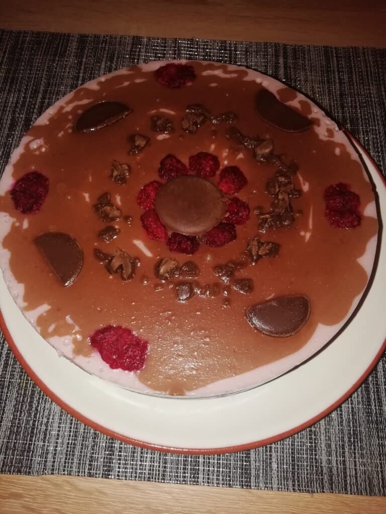 Cheesecake cu ciocolata si zmeura - foto 19