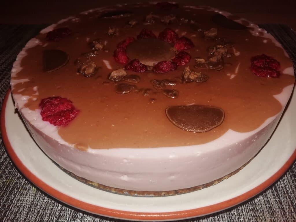 Cheesecake cu ciocolata si zmeura - foto 20