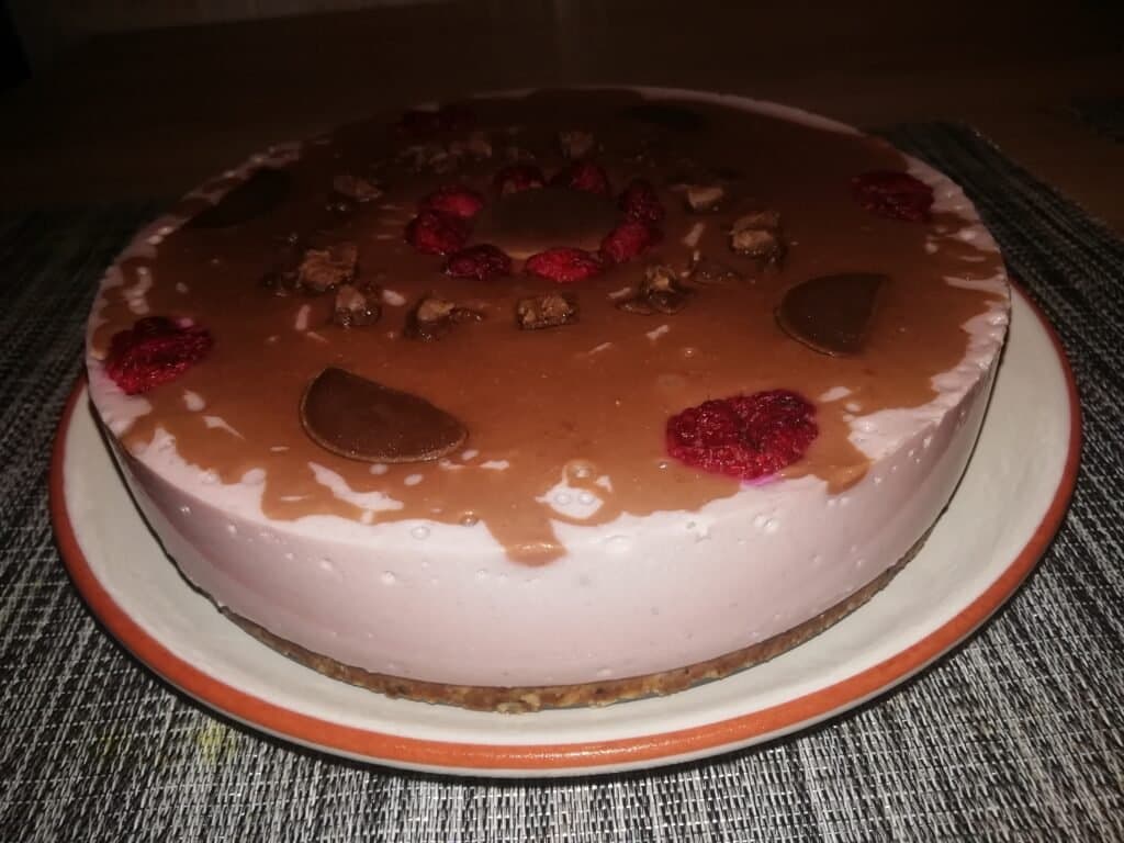 Cheesecake cu ciocolata si zmeura - foto 21