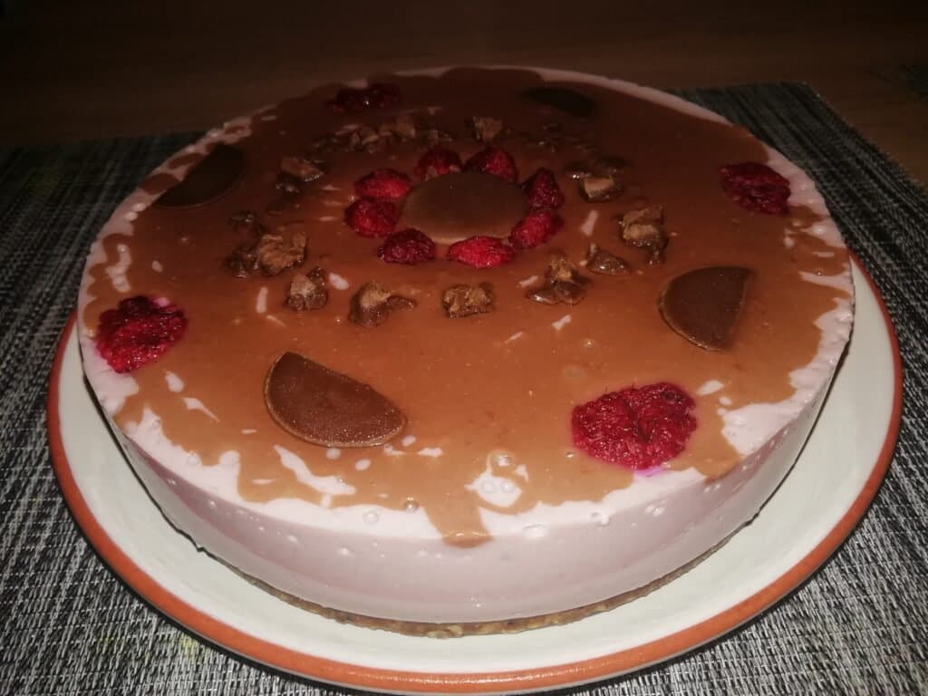 Cheesecake cu ciocolata si zmeura - foto 22