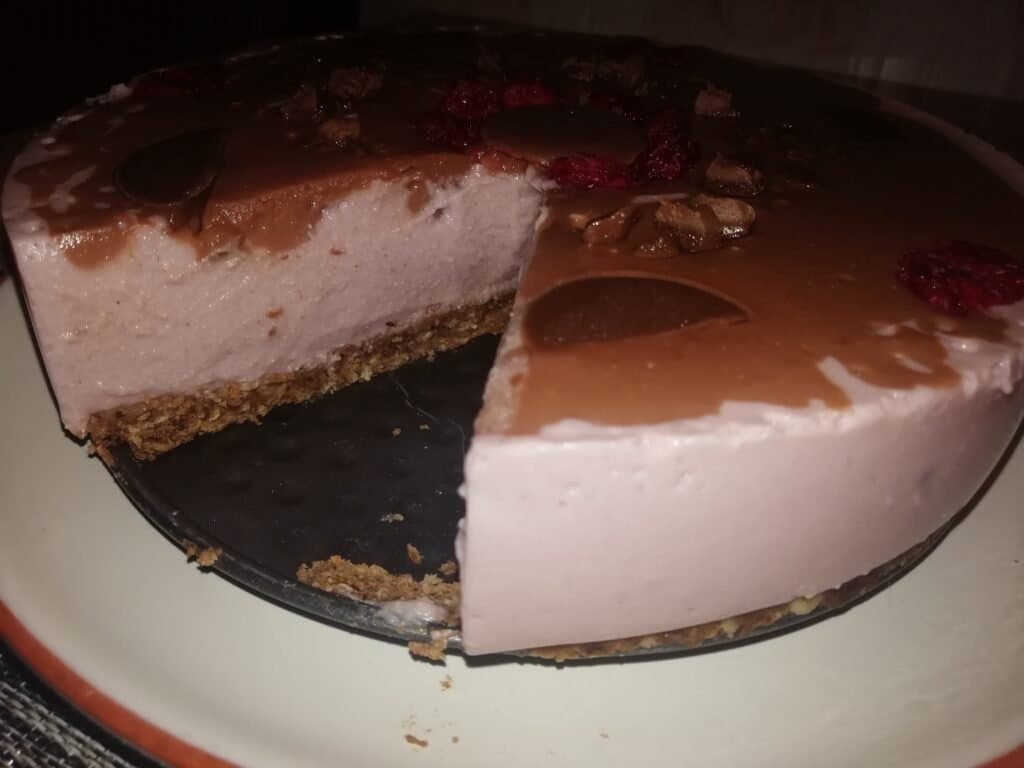 Cheesecake cu ciocolata si zmeura - foto 25