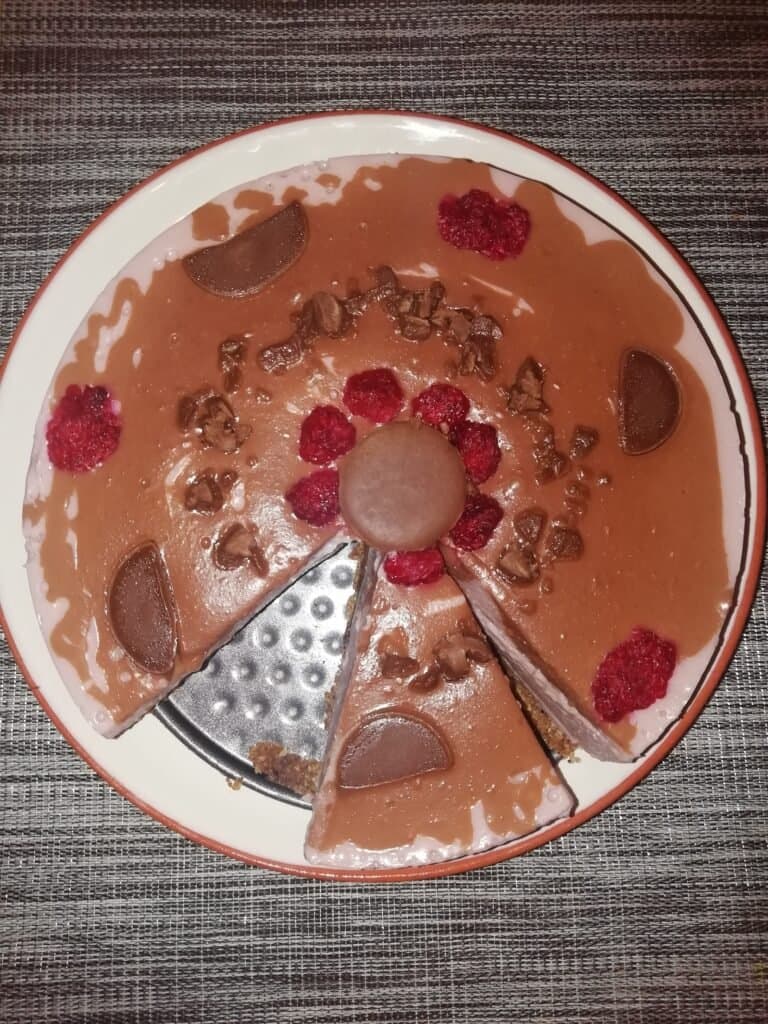 Cheesecake cu ciocolata si zmeura - foto 26