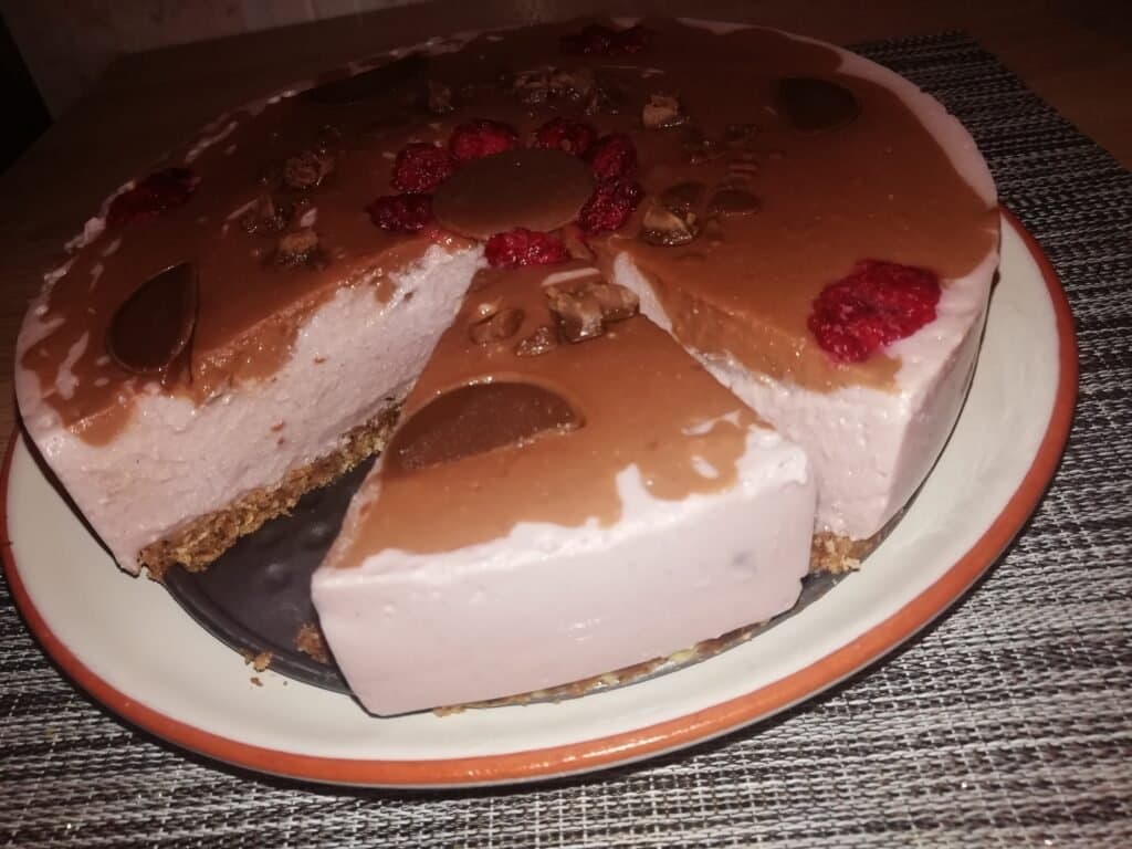 Cheesecake cu ciocolata si zmeura - foto 27