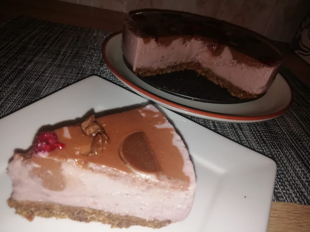 Cheesecake cu ciocolata si zmeura - foto 29