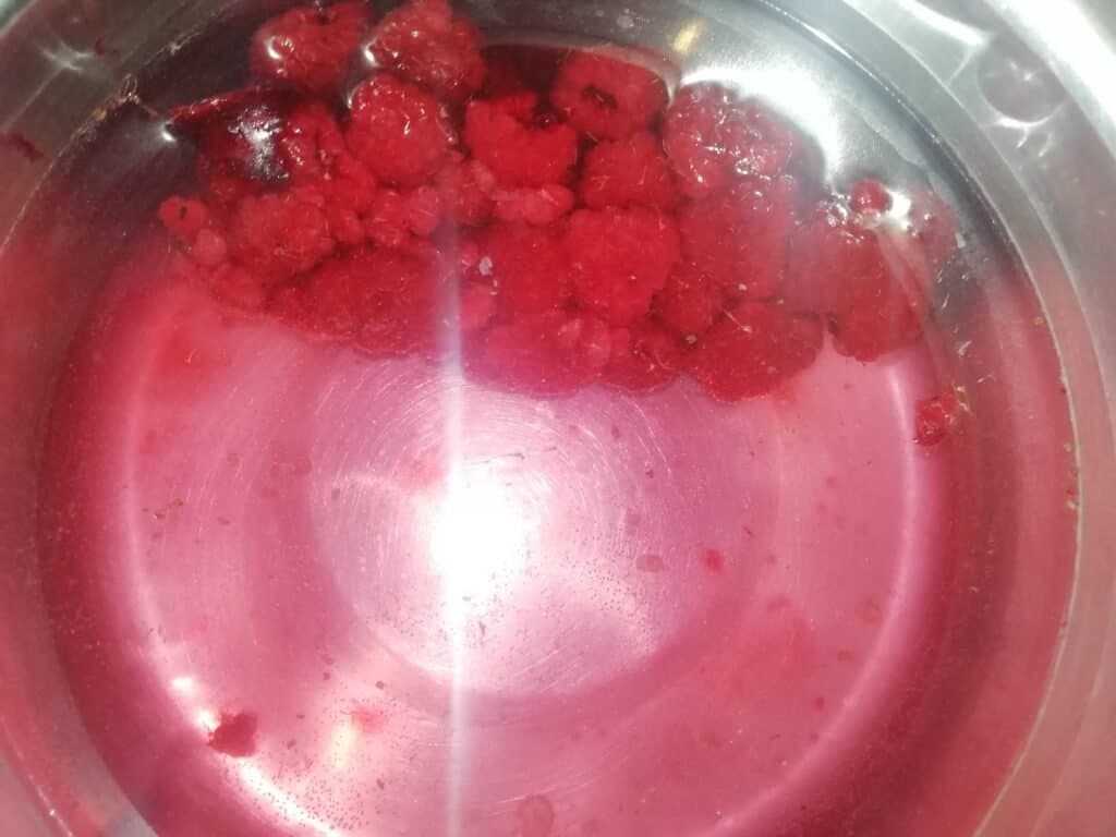 Cheesecake cu ciocolata si zmeura - foto 4