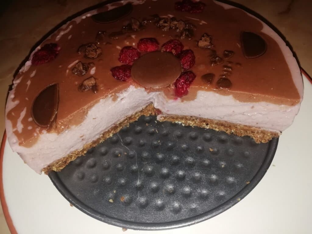 Cheesecake cu ciocolata si zmeura - foto 33