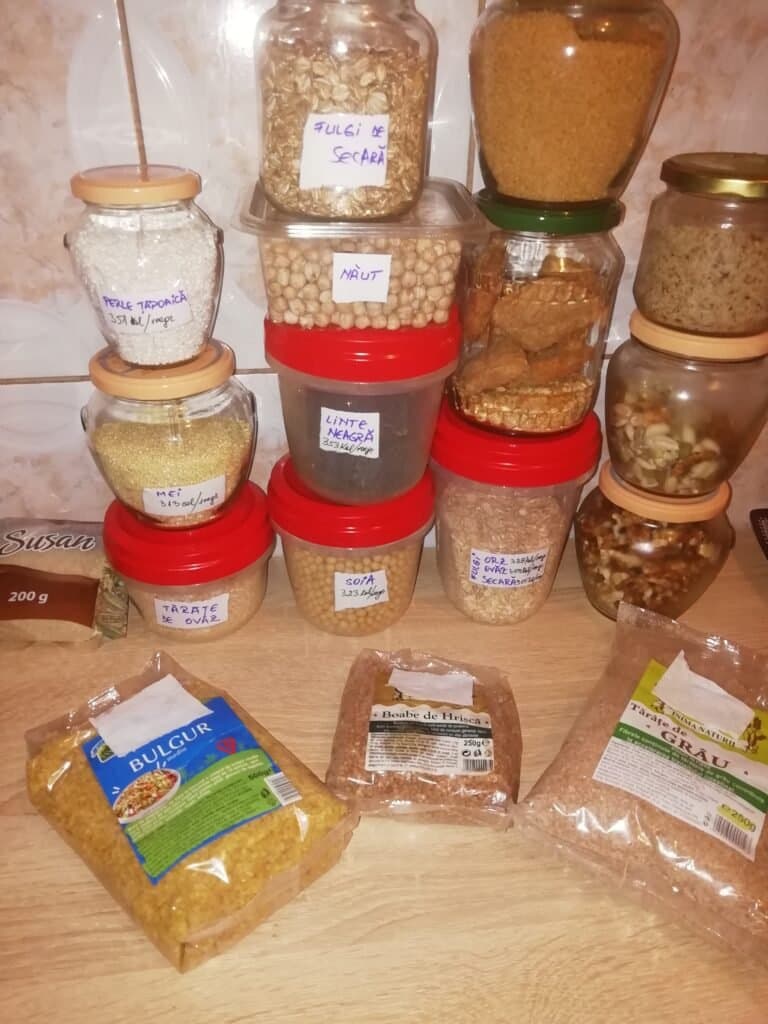 Organizarea condimentelor și a legumelor boabe - foto 3