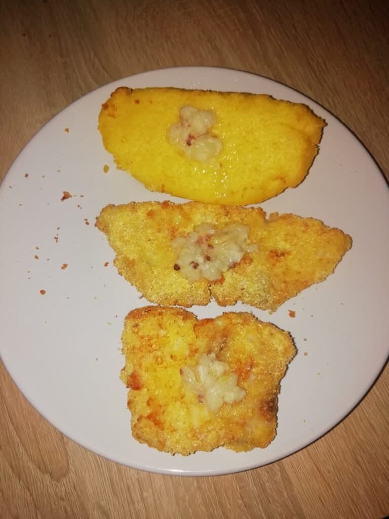 Șalău în crustă de mălai în air fryer